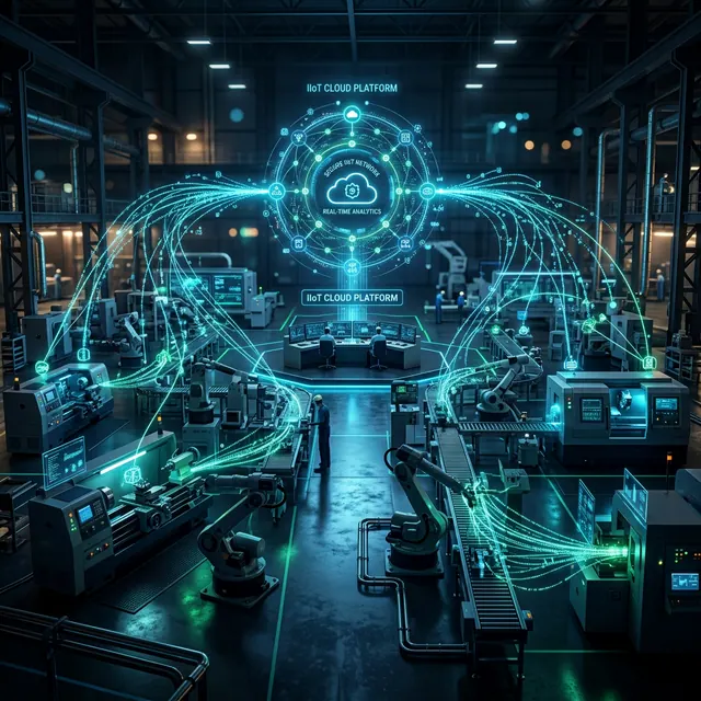 Internet de las Cosas Industrial (IIoT) para Manufactura 4.0